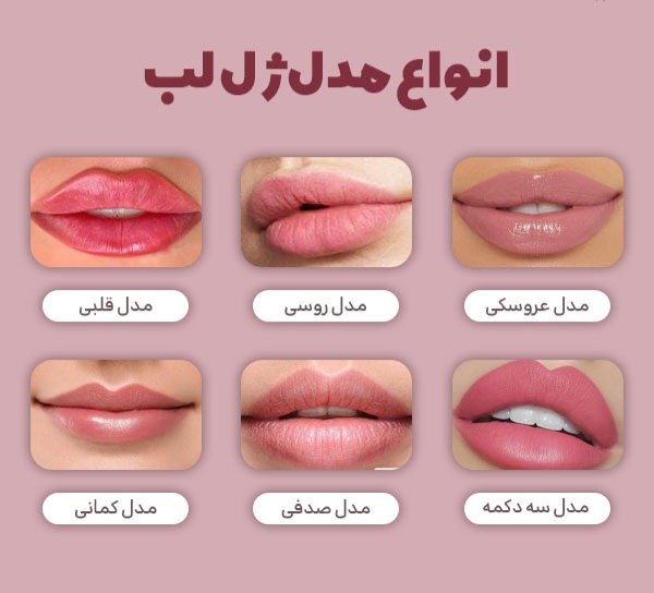 انواع مدل ژل لب برای تزریق